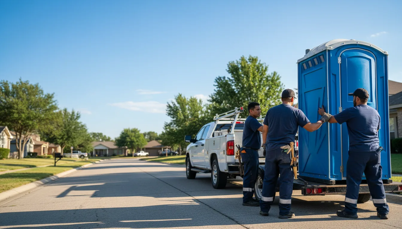 Portable Toilet Rental in Edison, OH near me